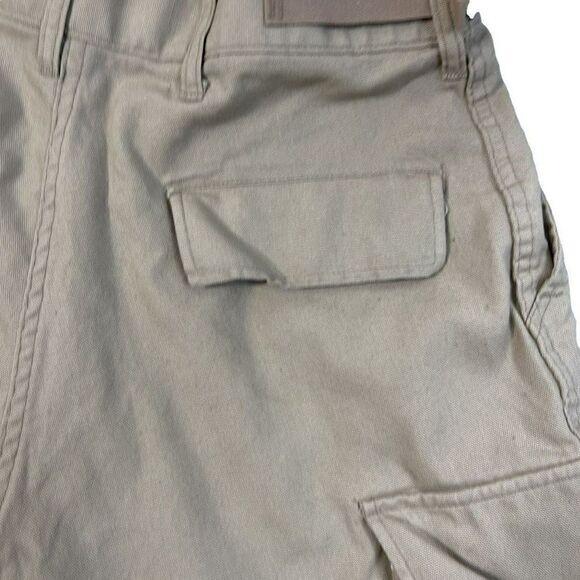 Propper Mens Cargo Shorts Beige Flat Front Pockets 100% Cotton Medium - Picture 14 of 14